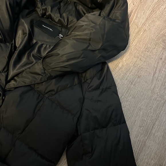 NWT TAHARI ladies coat size small black - Picture 5 of 7
